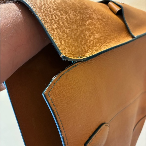 Valextra Brown Leather Bag - Picture 8 of 13